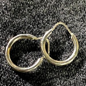 hoop earrings silver 925